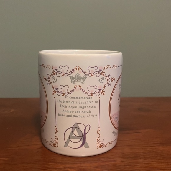 Coloroll Kilncraft England Commemorative Mug Princess Beatrice Royal Family Vtg - Picture 2 of 5